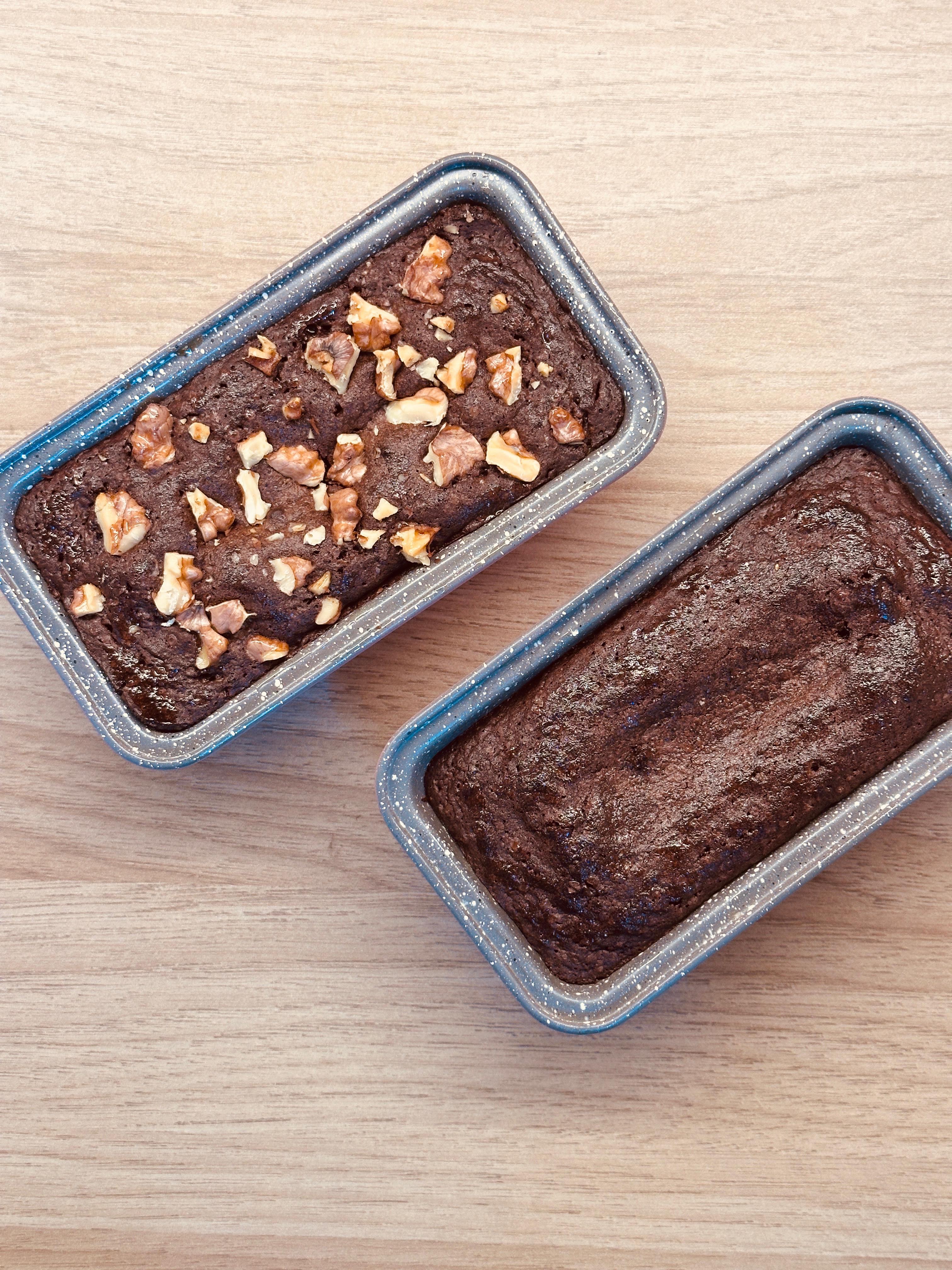 Mini Brownie Loaf